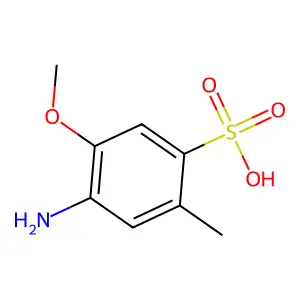4-Amino-5-methoxy-2-toluenesulfonic acid structure