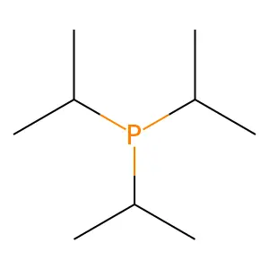Triisopropylphosphine structure