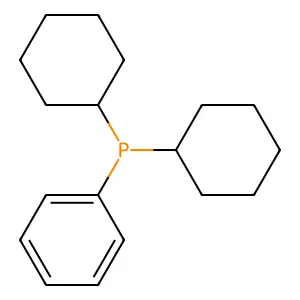 Dicyclohexylphenylphosphine structure