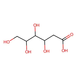 2-Deoxyhexonic acid structure