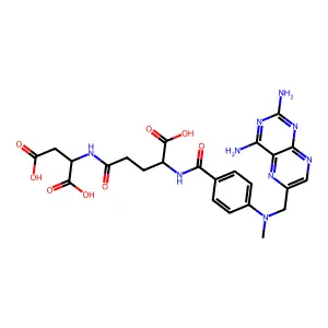 Methotrexate-gamma-aspartate structure