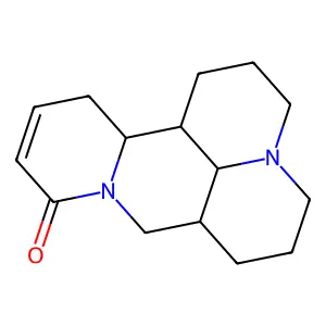 (-)-Sophocarpine structure