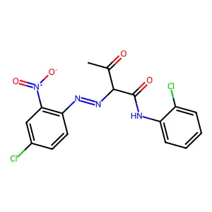 Pigment Yellow 3 structure