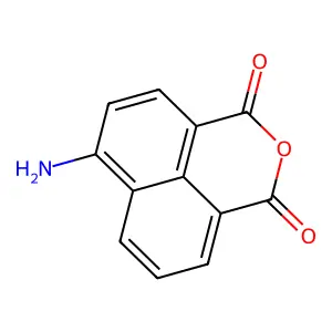 4-Aminonaphthalene-1,8-dicarboxylic anhydride structure