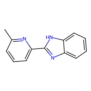 1H-Benzimidazole, 2-(6-methyl-2-pyridinyl)- structure