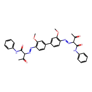 Pigment Orange 16 structure