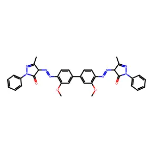 Dianisidine Red structure