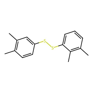 2,3-Xylyl 3,4-xylyl disulfide structure