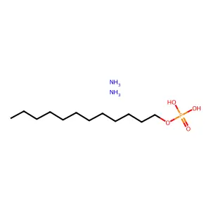Diammonium dodecyl phosphate structure