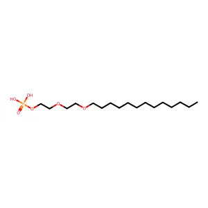 Ethanol, 2-(2-(tridecyloxy)ethoxy)-, 1-(dihydrogen phosphate) structure