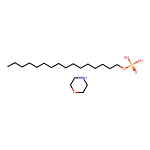 Hexadecyl morpholinium hydrogen phosphate structure