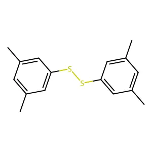 Disulfide, bis(3,5-dimethylphenyl) structure