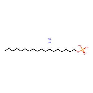 Phosphoric acid, monooctadecyl ester, ammonium salt (1:2) structure