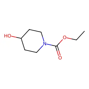 Ethyl 4-hydroxypiperidine-1-carboxylate structure