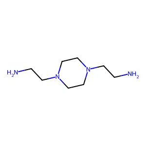 1,4-Piperazinediethylamine structure
