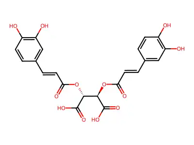 Chicoric acid structure