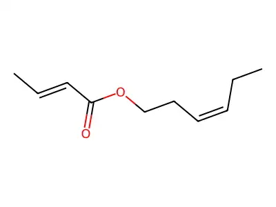But-2-enoic acid hex-3-enyl ester structure