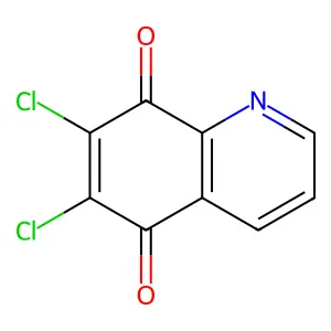6,7-Dichloroquinoline-5,8-dione structure