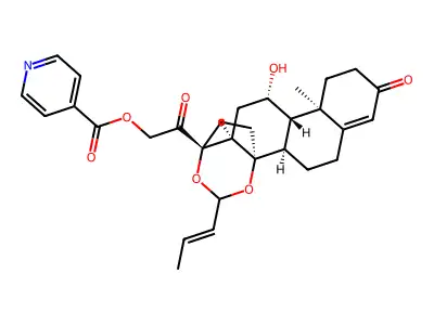 Nicocortonide structure