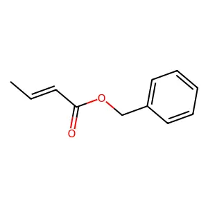 2-Butenoic acid, phenylmethyl ester structure