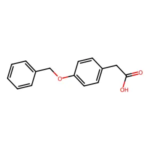 4-Benzyloxyphenylacetic acid structure
