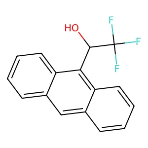 2,2,2-Trifluoro-1-(9-anthryl)ethanol structure