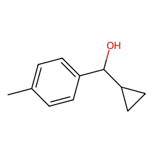 Cyclopropyl(4-methylphenyl)methanol structure