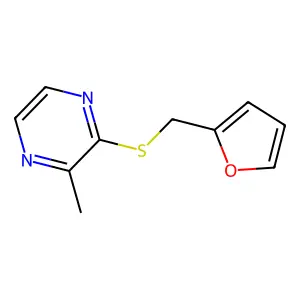 2-Methyl-3-(furfurylthio)pyrazine structure