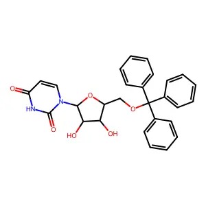 5'-O-Trityluridine structure