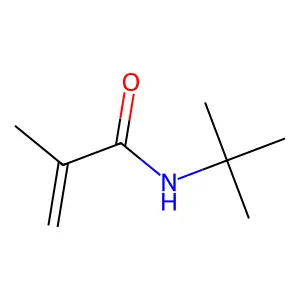 N-(1,1-Dimethylethyl)-2-methyl-2-propenamide structure