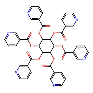 Inositol Hexanicotinate structure
