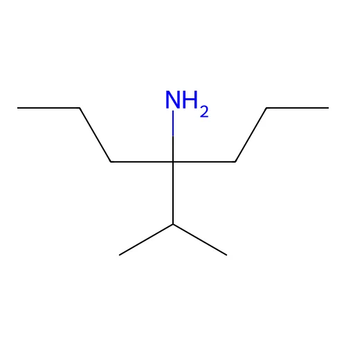 4-Propan-2-ylheptan-4-amine structure