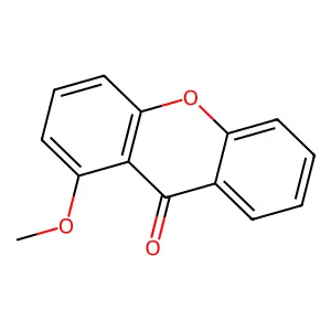 9H-Xanthen-9-one, 1-methoxy- structure