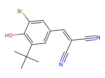 Tyrphostin AG 1024 structure