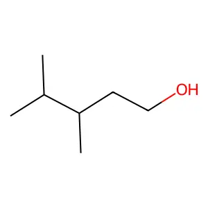 3,4-Dimethyl-1-pentanol structure