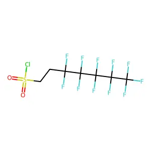 1-Heptanesulfonyl chloride, 3,3,4,4,5,5,6,6,7,7,7-undecafluoro- structure