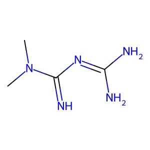 Metformin structure