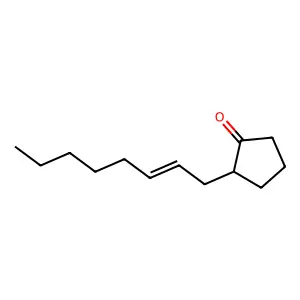 2-(2-Octen-1-yl)cyclopentanone structure