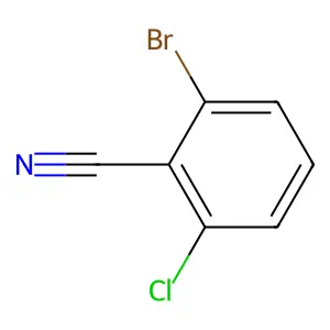 2-Bromo-6-chlorobenzonitrile structure