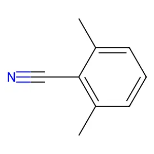 2,6-Dimethylbenzonitrile structure