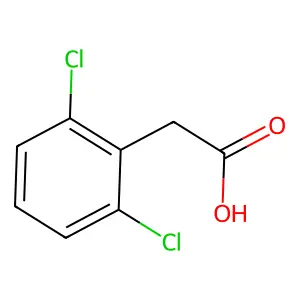 2,6-Dichlorophenylacetic acid structure