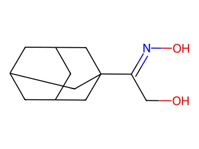 3-Adamantyl hydroxymethyl ketone oxime structure