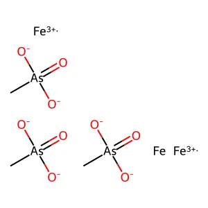 Ferric methanearsonate structure