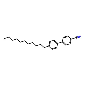 [1,1'-Biphenyl]-4-carbonitrile, 4'-undecyl- structure