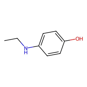 4-(Ethylamino)phenol structure