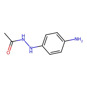 Acetic acid, 2-(4-aminophenyl)hydrazide structure