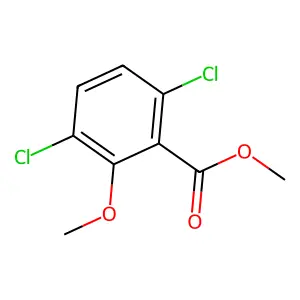 Dicamba-methyl structure