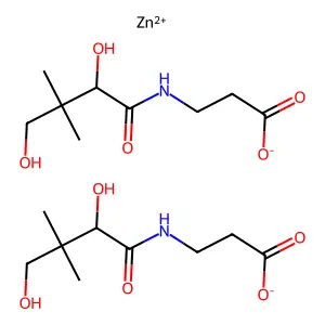 Zinc Pantothenate structure