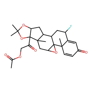 Fluocinonide Impurity 3 structure