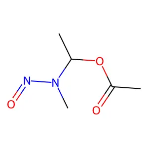 Ethylamine, 1-acetoxy-N-methyl-N-nitroso- structure